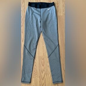 Gray Nike Pro Leggings